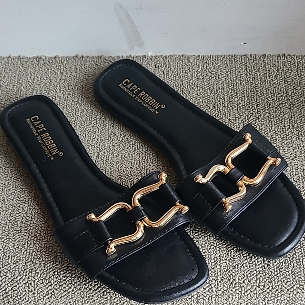 Women's Slide Sandals black